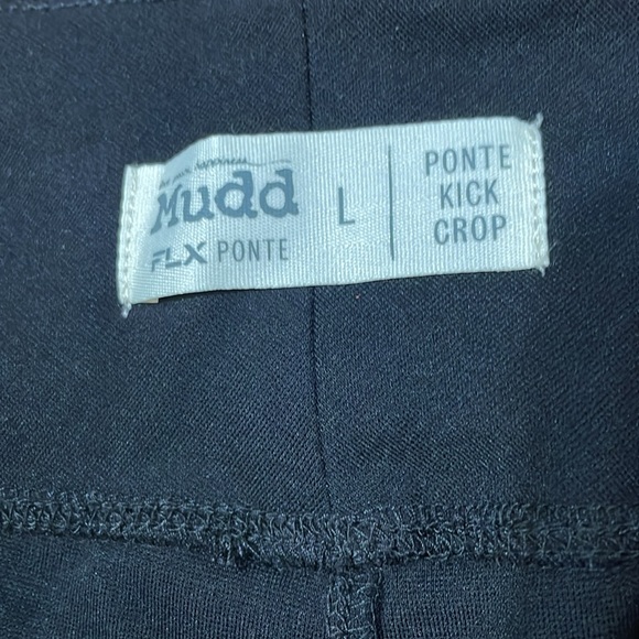 MUDD PONTE KICK CROP PANT - Picture 4 of 5